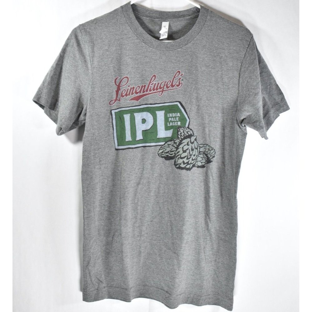 Leinenkugels IPL India Pale Lager Beer T-shirt Mens Unisex T Shirt Gray Medium M